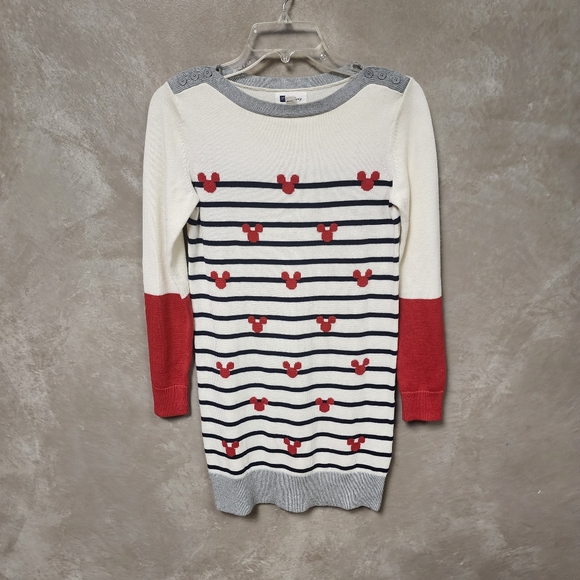 Gap Girls x Disney Mickey Mouse Striped Sweater Dress Size XXL - Picture 4 of 13